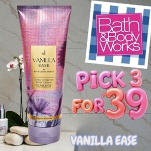 Bath & Body Works Vanilla Ease Ultimate Hydration Body Cream